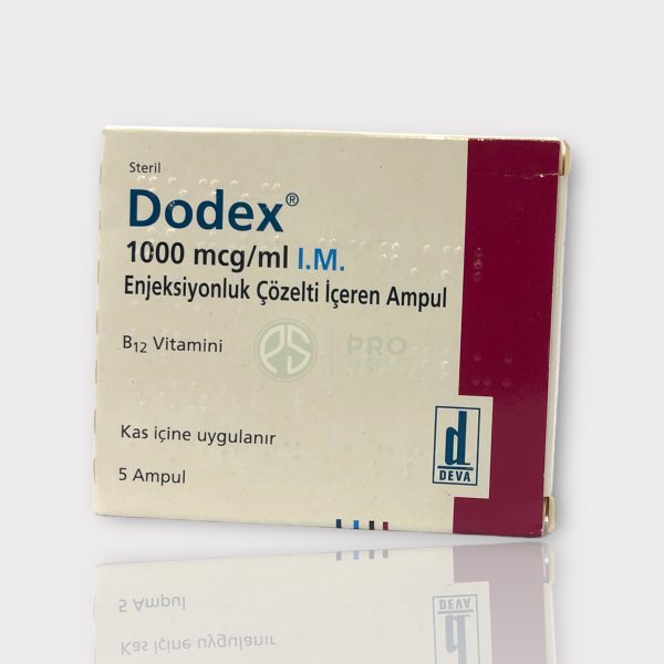 Image of Dodex (Vitamin B12 1000mcg/ml) by Deva