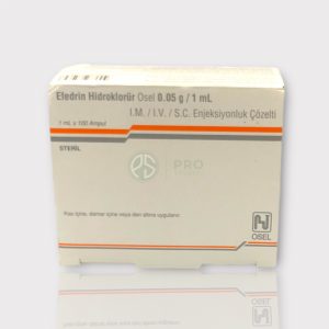 Image of Efedrin (Ephedrine hydrochloride 0.05g/1ml) by Osel - 100 amp