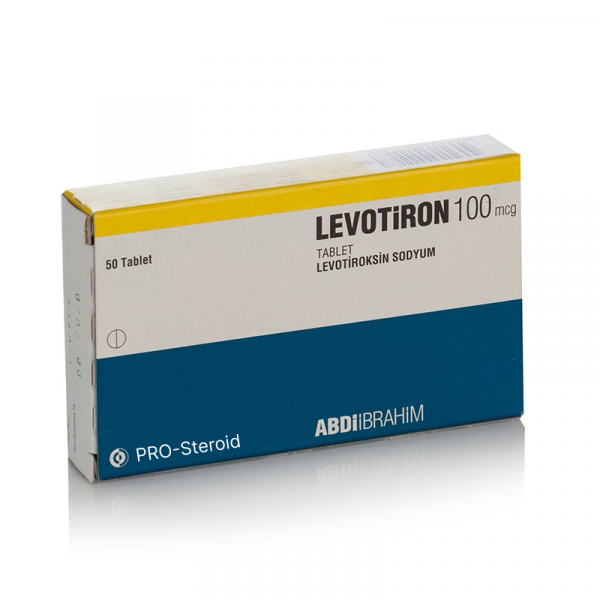 Image of Levotiron (Levothyroxine sodium 100mcg) - Abdiibrahim - 50 tabs