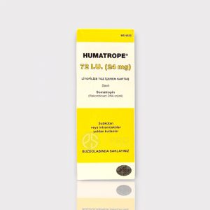 An image of Humatrope (Human Growth Hormone 72 iu 24mg:ml) by Lilly