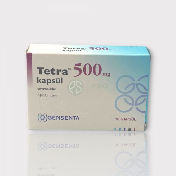 Image of Tetra (Tetracycline 500 mg) by Gensenta - 16 caps